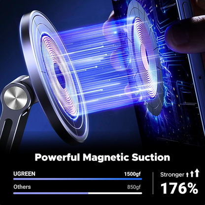 Magnetic Cell Phone Stand With Adjustable Arms