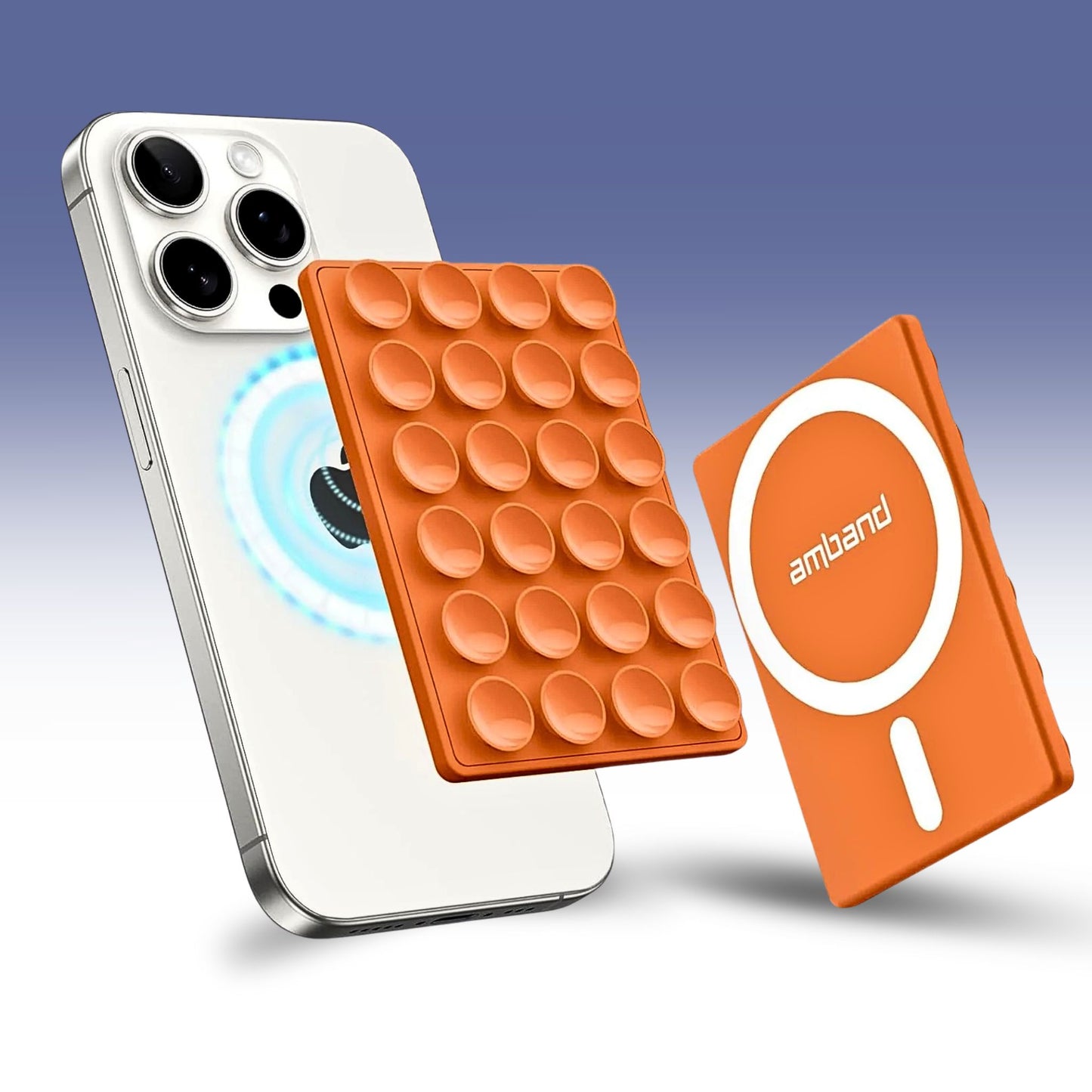 Magnetic Suction Phone Mount | Hands-Free Wall Grip