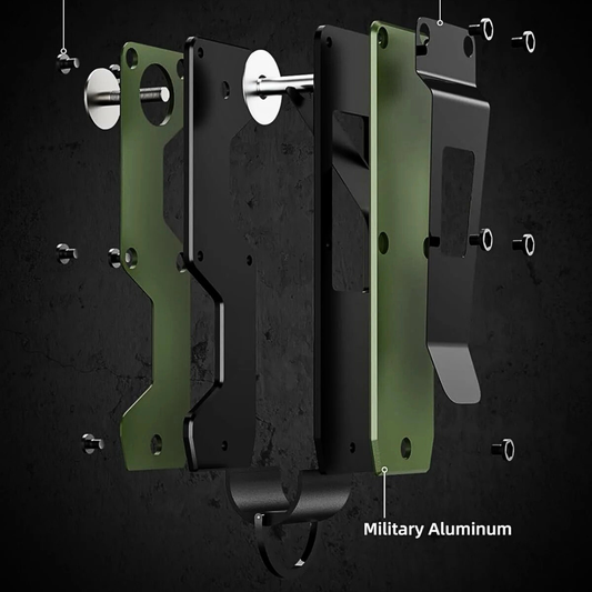 Minimalist Metal Key Organizer and Compact Holder