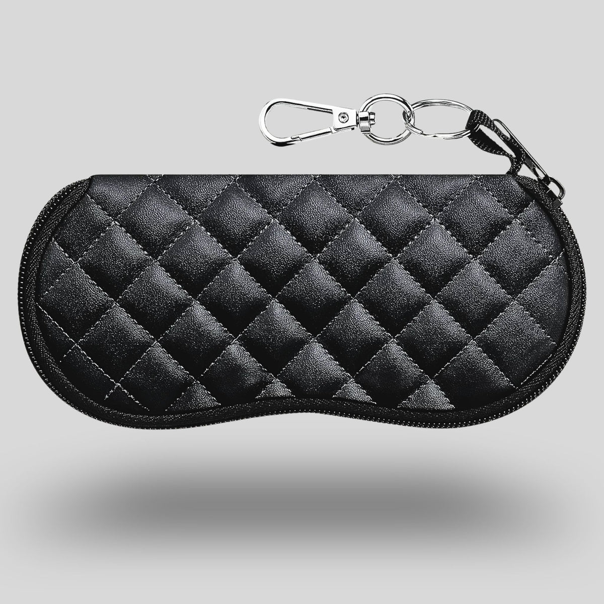 Lightweight Neoprene Sunglasses Case with Carabiner Clip