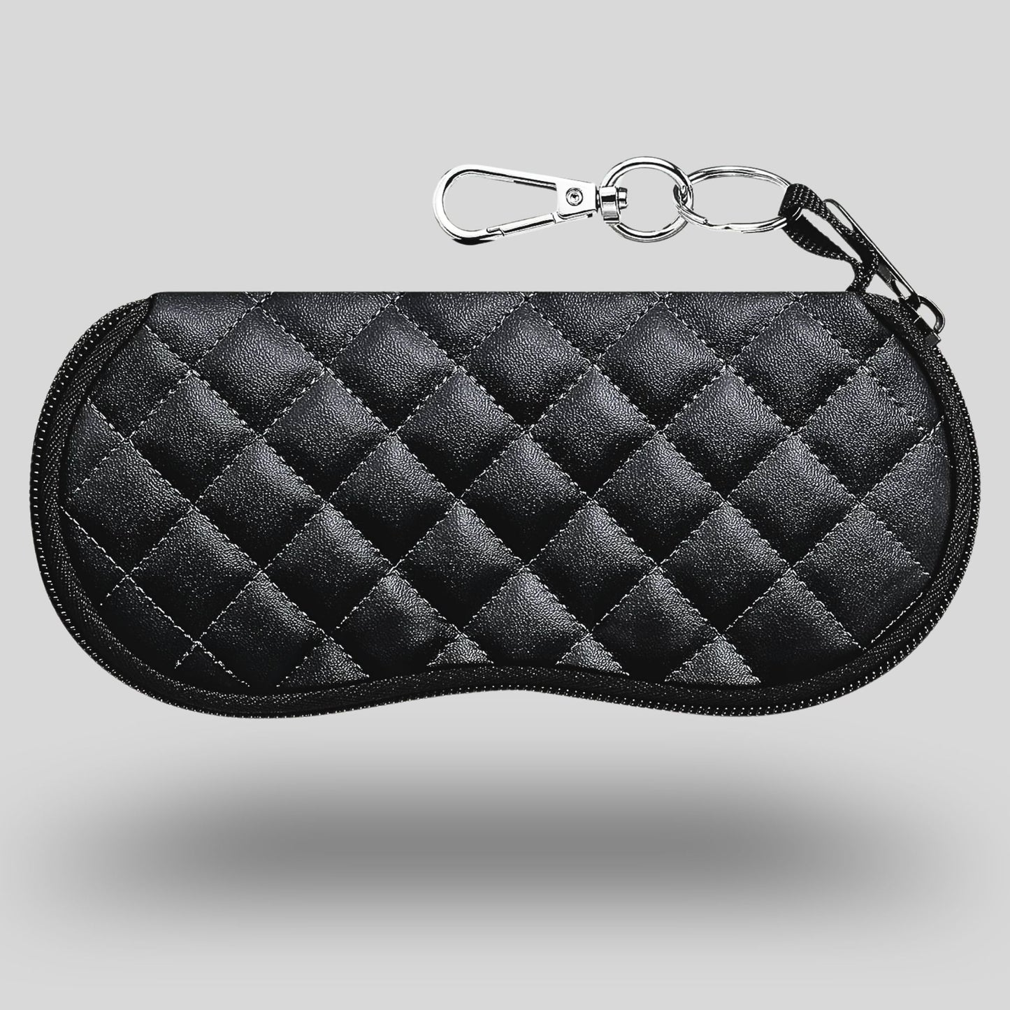 Lightweight Neoprene Sunglasses Case with Carabiner Clip
