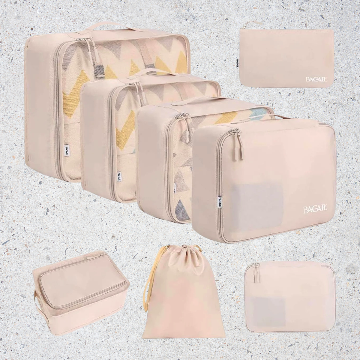 Premium Travel Packing Cubes | Luggage Organizer Set