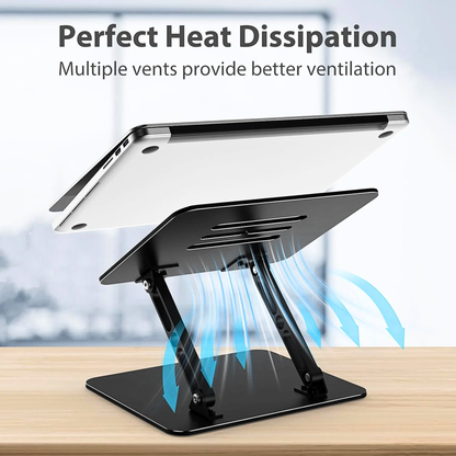 Portable Ventilated Metal Laptop Stand