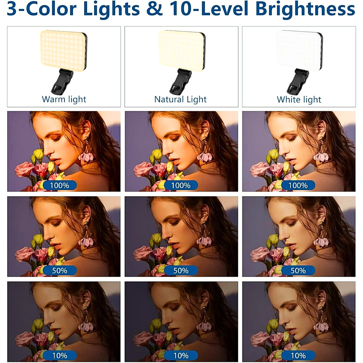 Logitech for Creators Litra Glow LED Streaming Light with TrueSoft — USB Computer Lighting for Video Conferencing, Adjustable Mount, Desktop App Control for PC/Mac