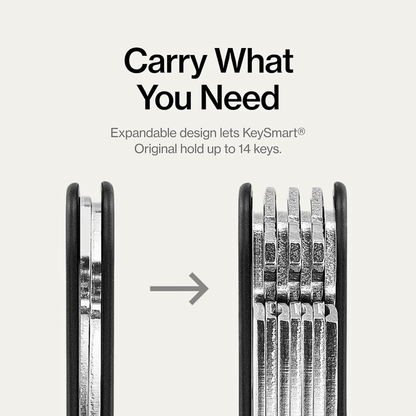 Compact Aluminum Key Organizer and Holder