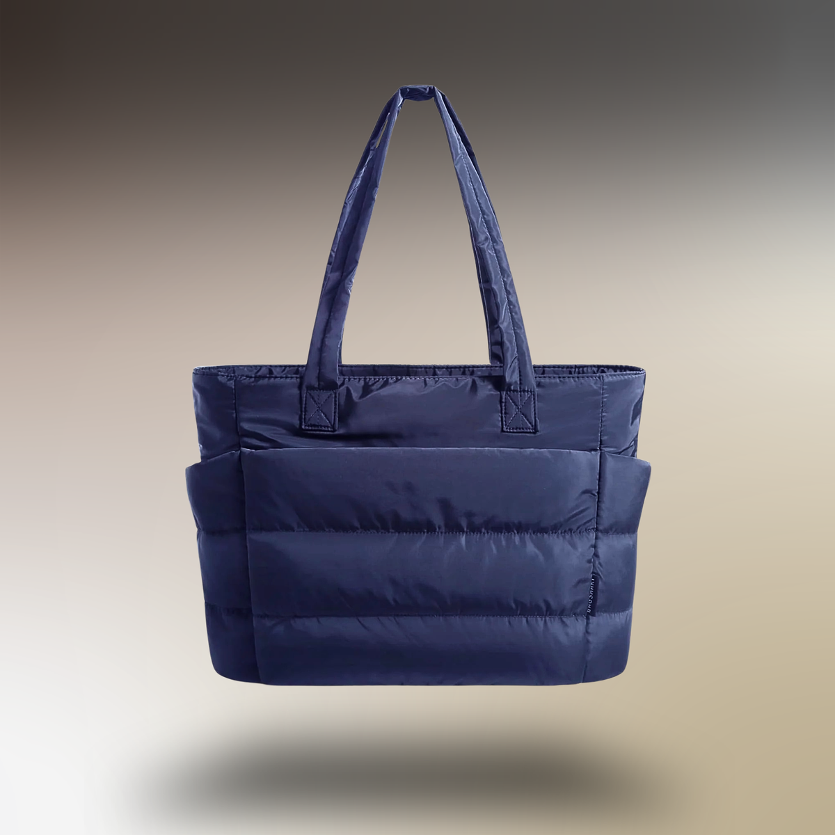 BAGSMART Lightweight Puffer Tote Bag with Zipper