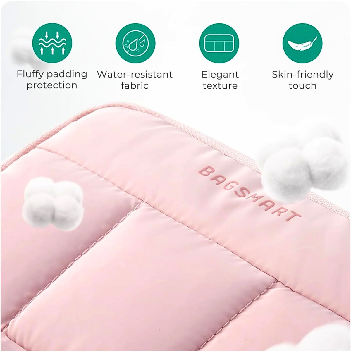 BAGSMART Tech Organizer Pouch | Everyday Cable Storage