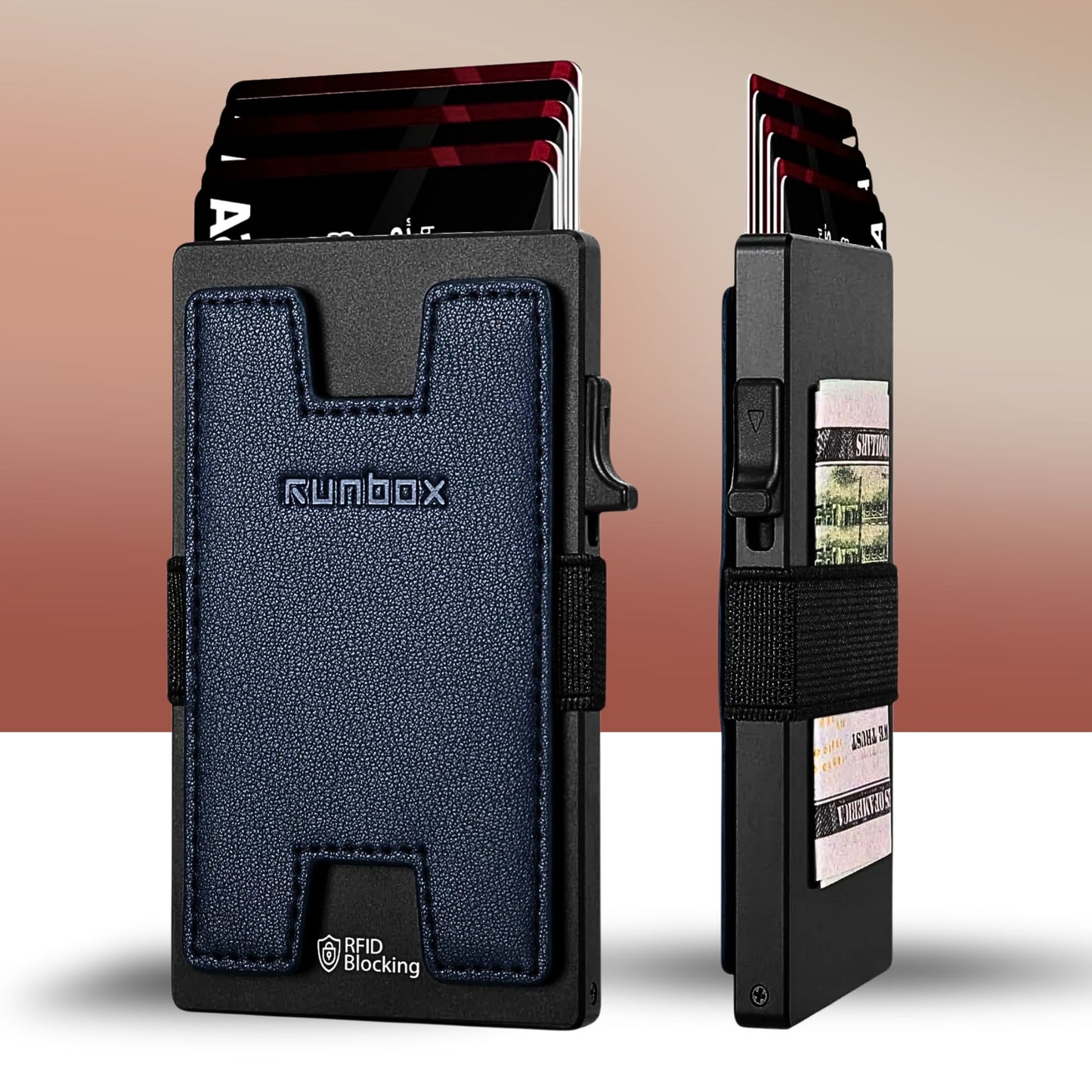 Premium Aluminum Pop-Up Card Wallet