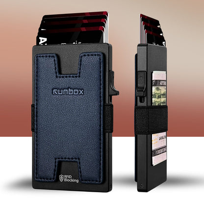 Premium Aluminum Pop-Up Card Wallet