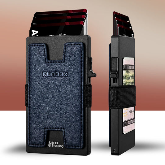 Premium Aluminum Pop-Up Card Wallet