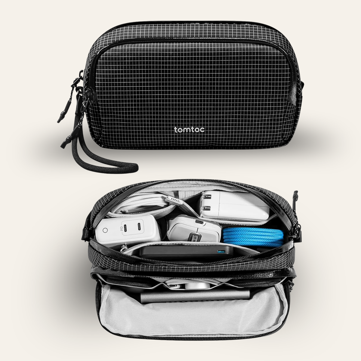 tomtoc Electronics Organizer Travel Case
