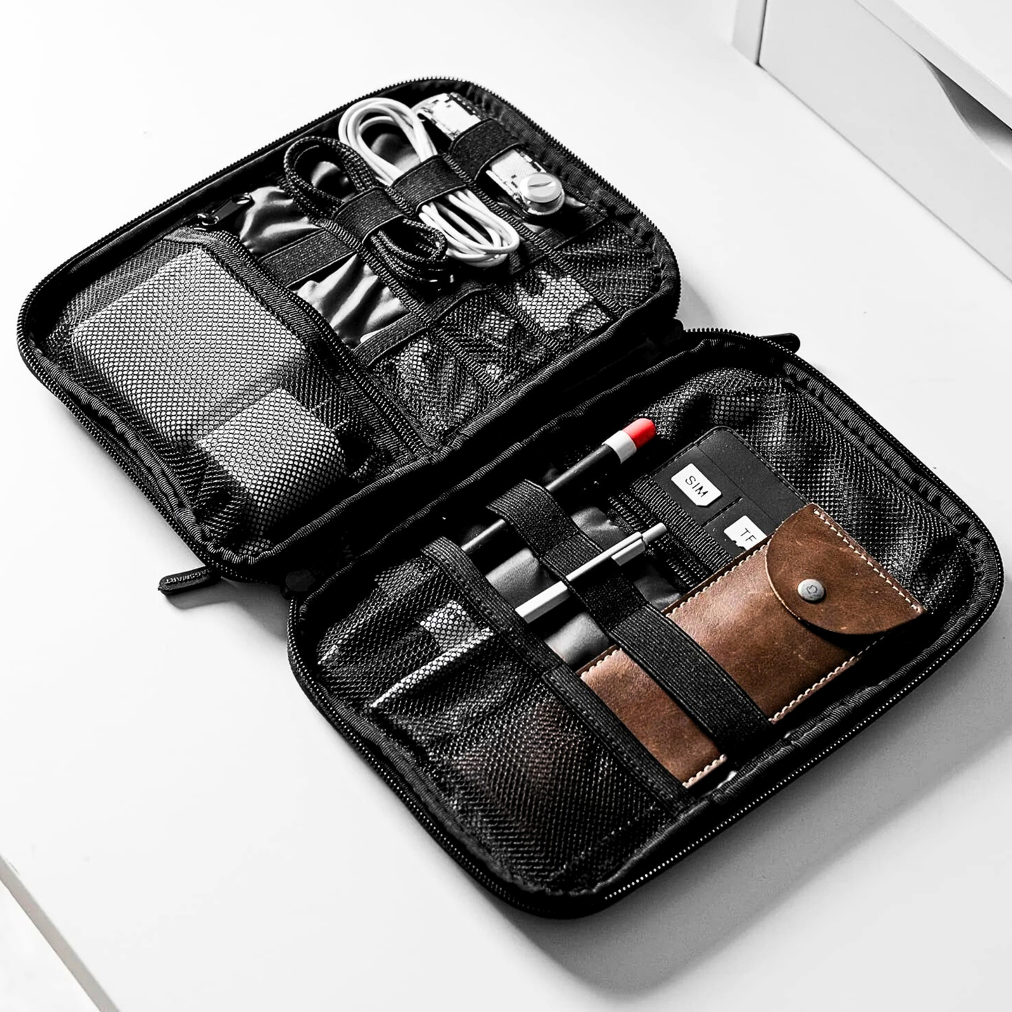 BAGSMART Large Electronics Travel Organizer Case