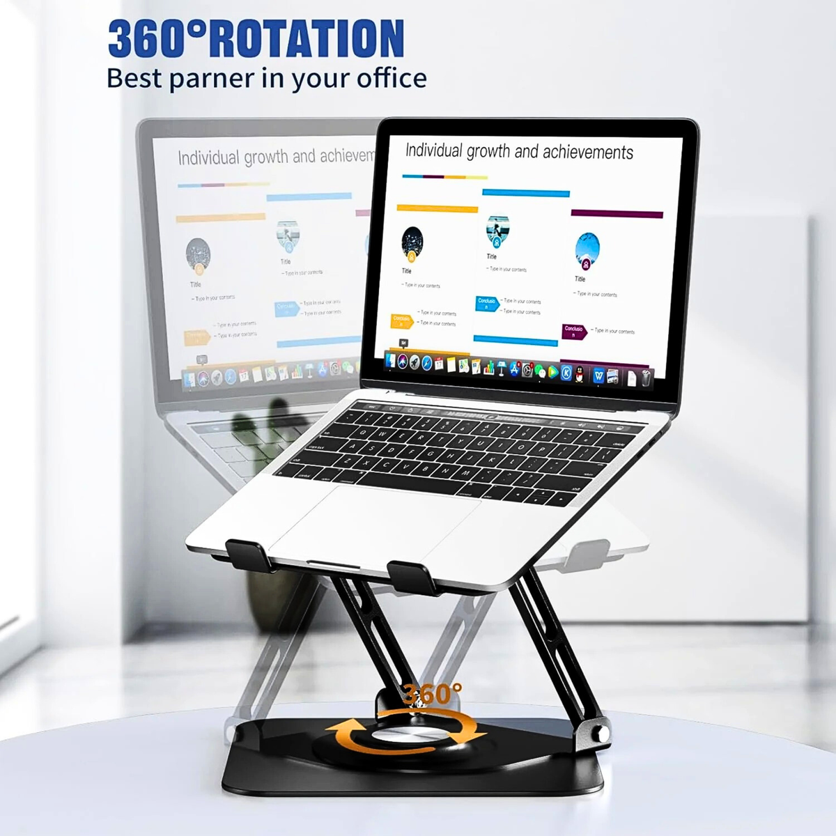JOYEKY Adjustable 360 Rotating Laptop Stand