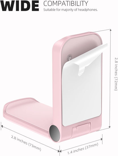 Foldable Heavy Attach Under Desk Headphone HANGER