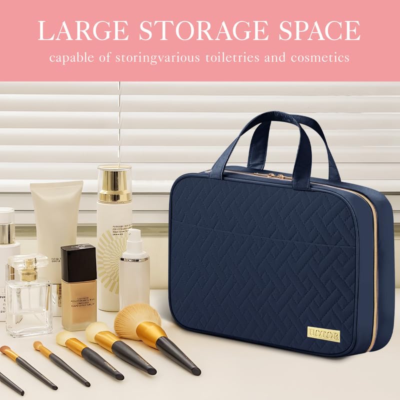 HOTOR Hanging Travel Toiletry Organizer