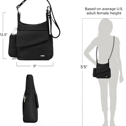 Travelon Anti-Theft Locking Messenger Bag