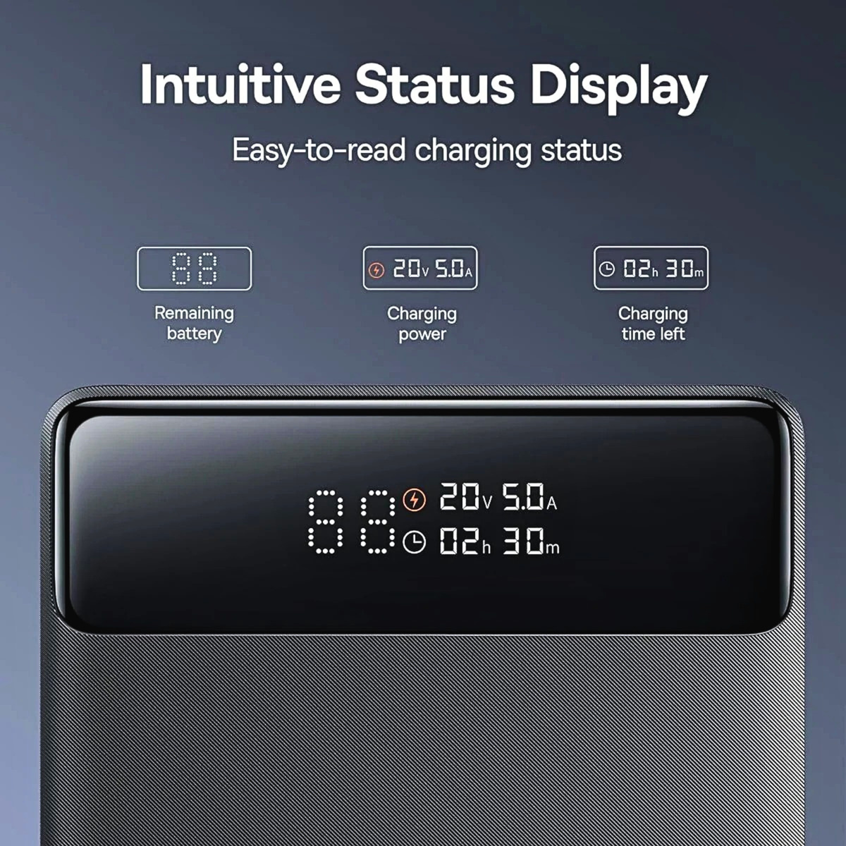 Baseus 100W Blade Portable Laptop Charger | 20000mAh Power Bank