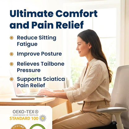 Everlasting Comfort Memory Foam Seat Cushion