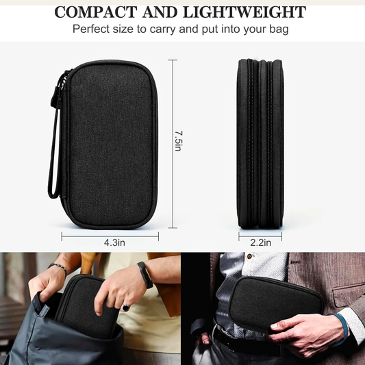 FYY Double Layer Travel Cable Organizer