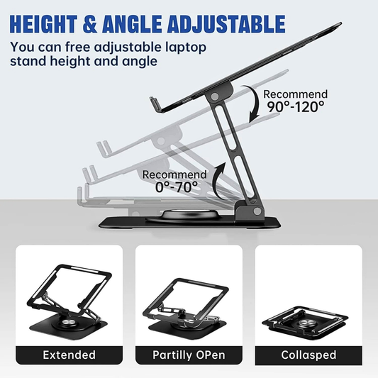JOYEKY Adjustable 360 Rotating Laptop Stand
