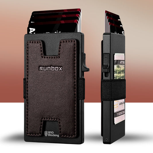 Premium Aluminum Pop-Up Card Wallet