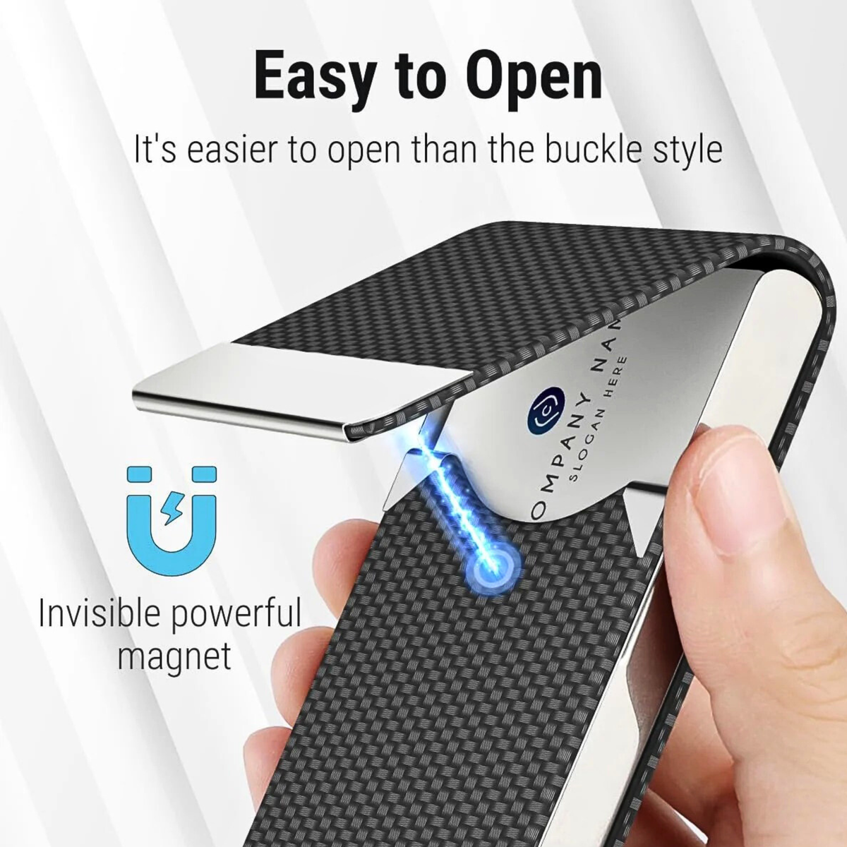 MaxGear Executive Magnetic Holder Business Card