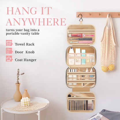 HOTOR Hanging Travel Toiletry Organizer
