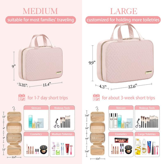 HOTOR Hanging Travel Toiletry Organizer