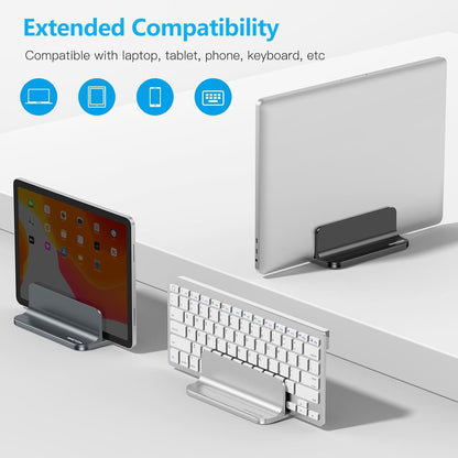 OMOTON Adjustable Vertical Laptop Stand