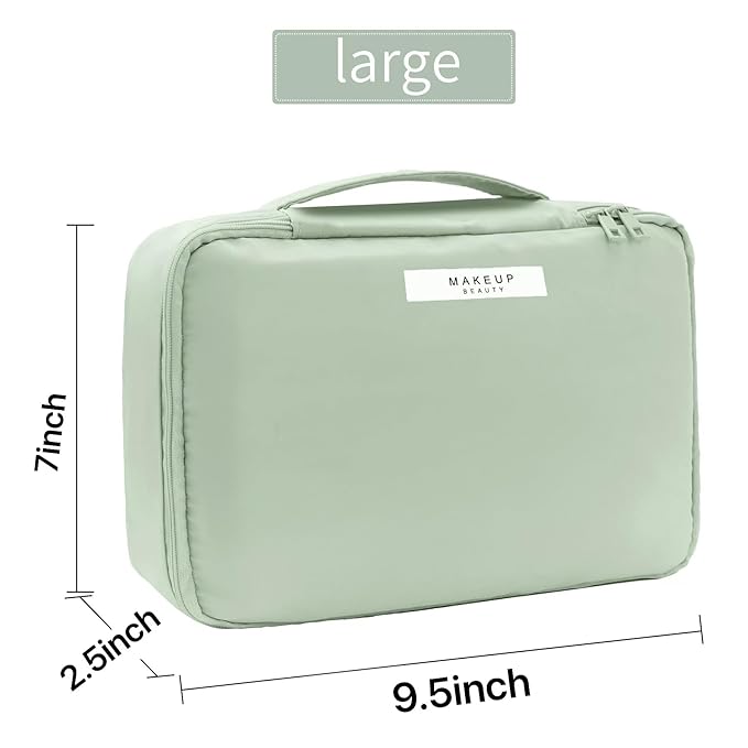 Minimalist Travel Makeup Organizer Set