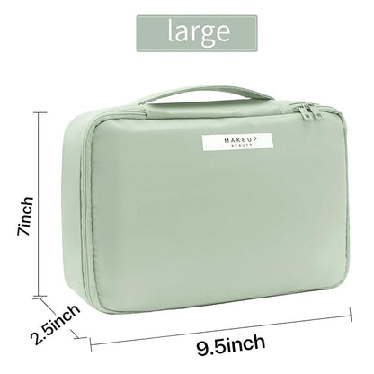 Minimalist Travel Makeup Organizer Set