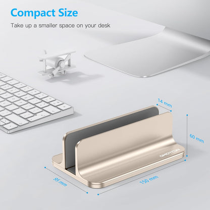 OMOTON Adjustable Vertical Laptop Stand