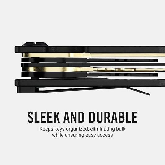 The Ridge Minimalist Metal Key Organizer