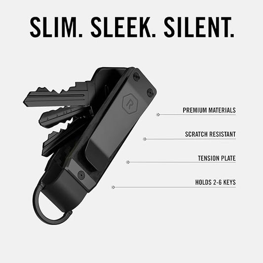 The Ridge Minimalist Metal Key Organizer
