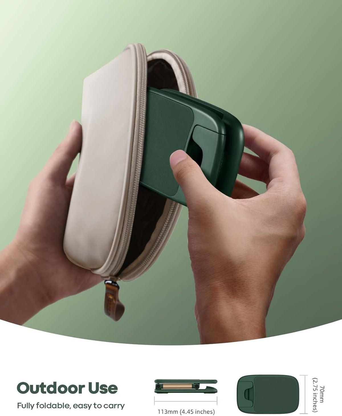 Foldable Desk Phone Stand With Adjustable Height