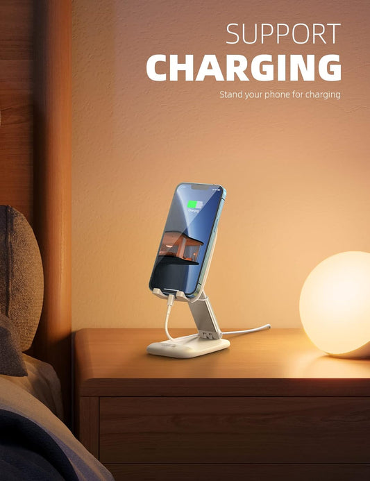 Foldable Desk Phone Stand With Adjustable Height
