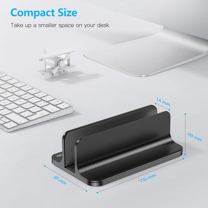 OMOTON Adjustable Vertical Laptop Stand