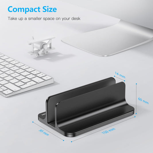 OMOTON Adjustable Vertical Laptop Stand