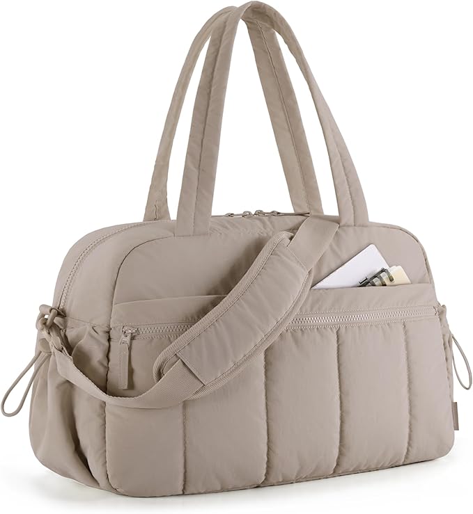 BAGSMART Water-Resistant Travel Duffel Bag