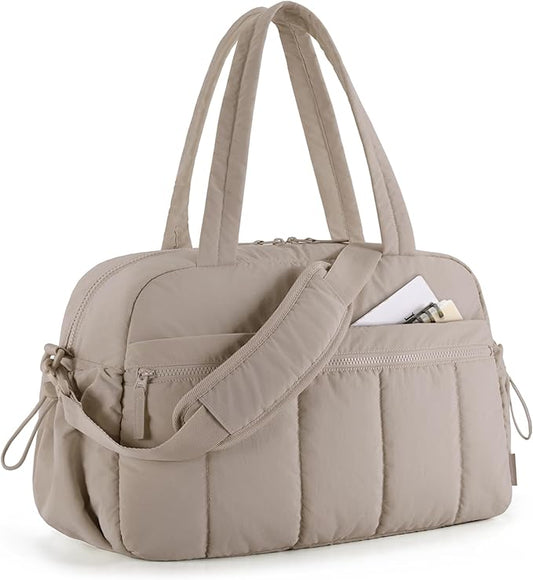 BAGSMART Water-Resistant Travel Duffel Bag