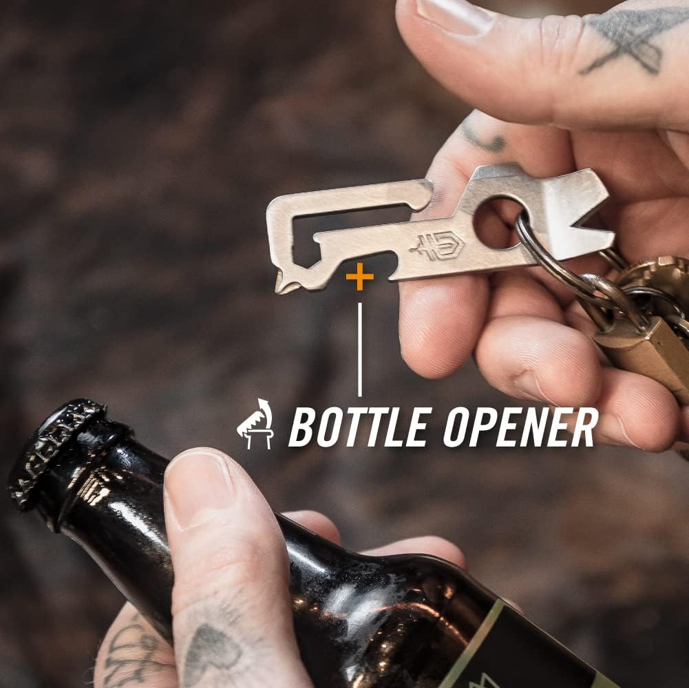 Stainless Steel 7 in 1 Keychain Multitool