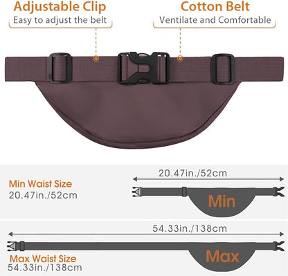 Syican Large Waterproof Fanny Pack