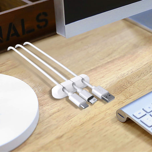 SOULWIT Silicone Cable Holder Clips