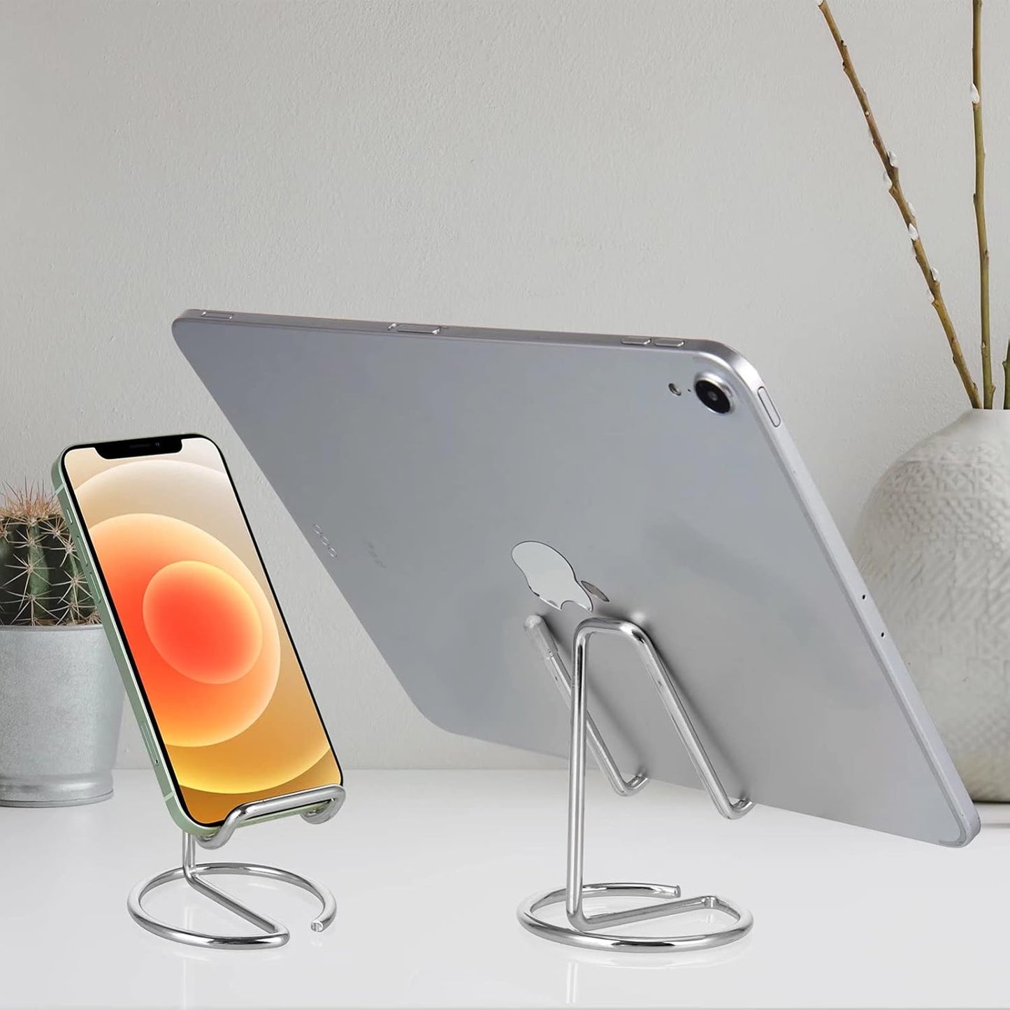 Metal One Line Phone Stand for Desk