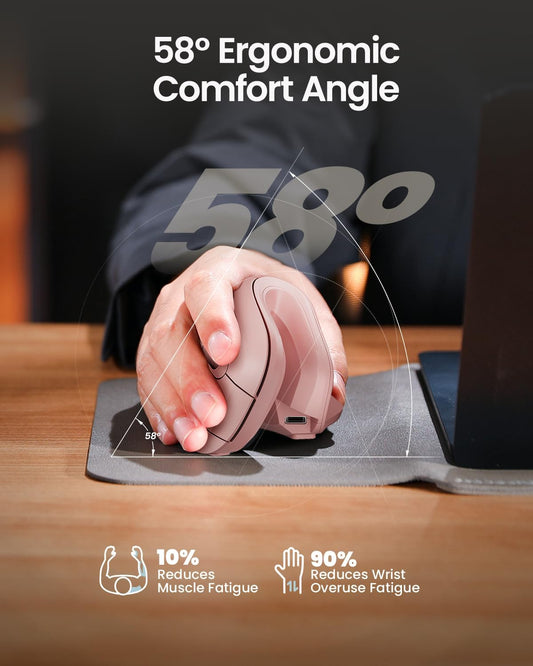 ProtoArc Wireless Ergonomic Vertical Mouse