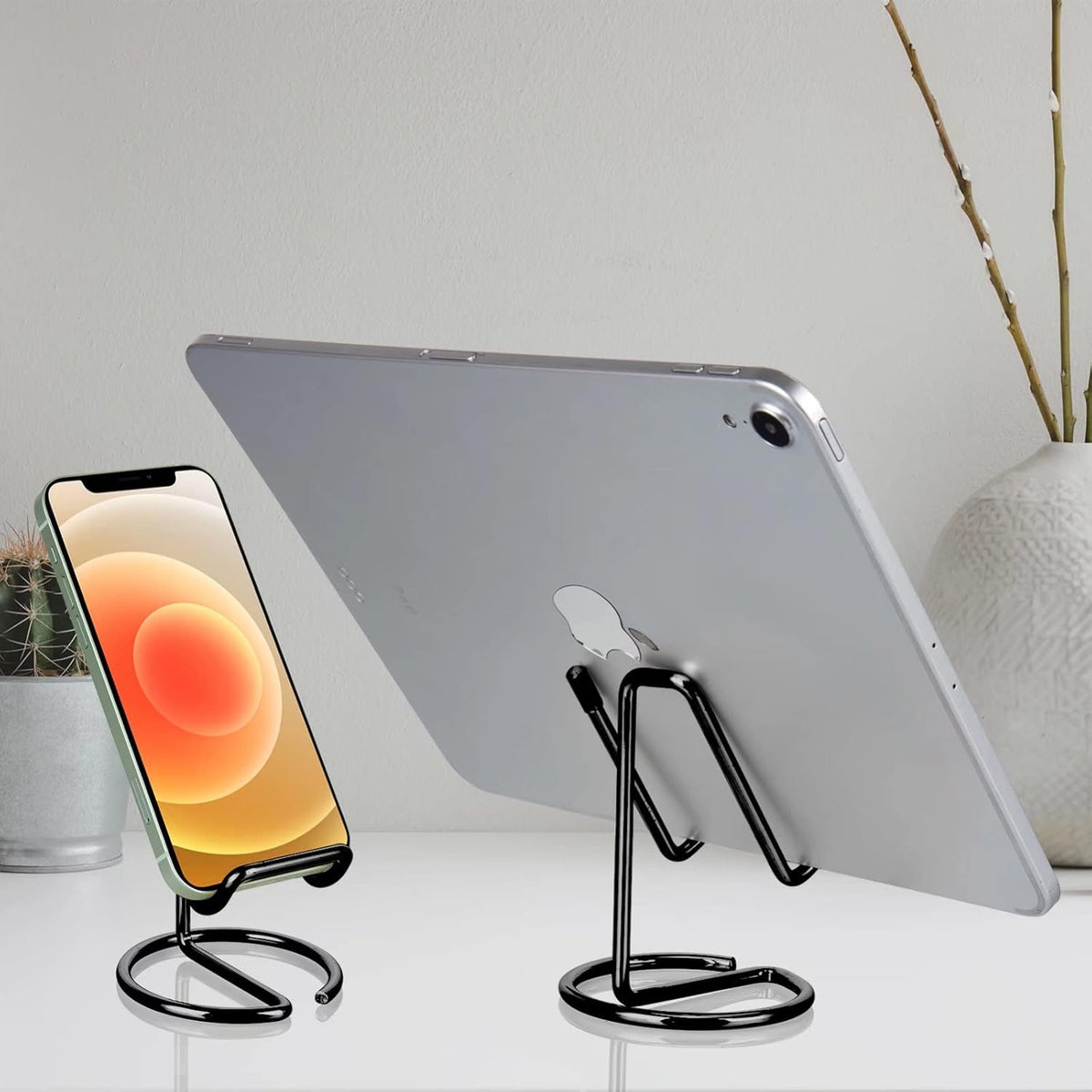 Metal One Line Phone Stand for Desk