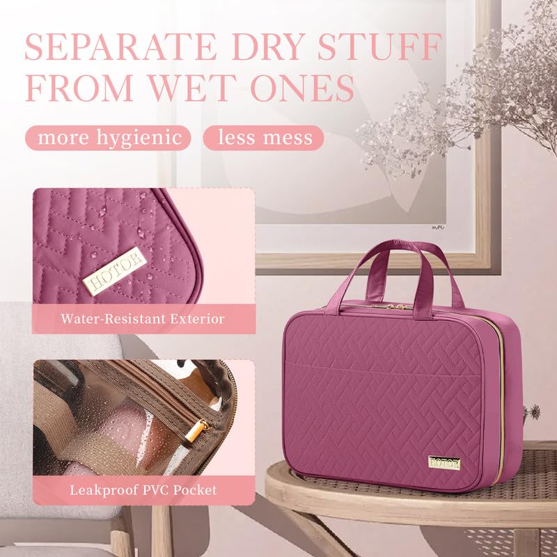 HOTOR Hanging Travel Toiletry Organizer