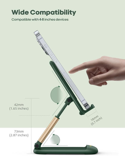 Foldable Desk Phone Stand With Adjustable Height