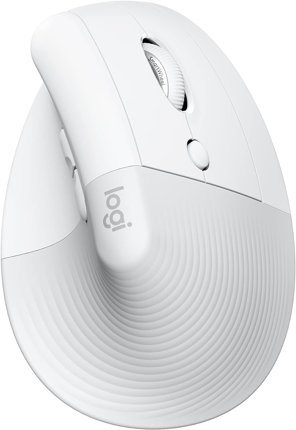 Lift Vertical Ergonomic Mouse, Wireless, Bluetooth or Logi Bolt USB Receiver, Quiet Clicks, 4 Buttons, Compatible with Windows/Macos/Ipados, Laptop, PC - Graphite
