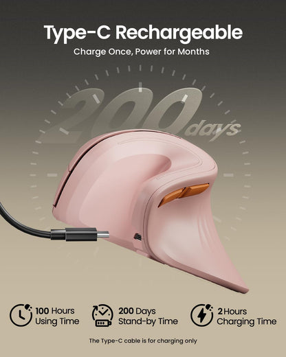 ProtoArc Wireless Ergonomic Vertical Mouse